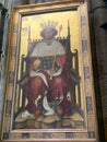 King Richard II portrait in Westminster Abbey