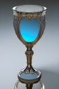 a realistic chalice reflections generated by ai