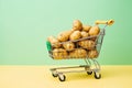 Potato Basket Vintage Country Kitchen Royalty Free Stock Photo