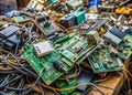 Responsible Recycling of Discarded Electronics A Sustainable Solution for EWaste Management Royalty Free Stock Photo
