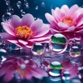 an artistic dreamland by dreamer flowers bubbles water