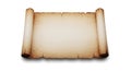 Vintage Parchment Scroll Texture Background Royalty Free Stock Photo