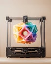 Discover How 3D Printing and AI Are Transforming Manufacturing With Colorful Innovations Royalty Free Stock Photo