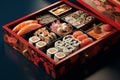 japanese cuisine knolling professional food photo