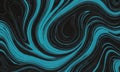 close-up view swirling pattern in shades blue and black, with central swirl and gradient effect. Royalty Free Stock Photo