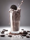 Cookies and cream milkshake