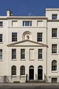 Georgian terraced town houses, london. wealth Royalty Free Stock Photo