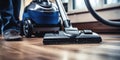 An Image Representing A Cleaning Service With Dust Removal Being Performed Using A Vacuum Cleaner Il Royalty Free Stock Photo