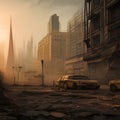 post apocalyptic city