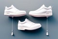 white footwears
