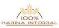 100% wholemeal flour, nutrition, health, food, spanish, isolated.