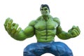 Statue of hulk superhero in disney paris Royalty Free Stock Photo