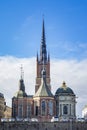 Riddarholmen Church in Stockholm Sweden Royalty Free Stock Photo