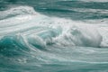 Rough ocean surface background Royalty Free Stock Photo