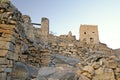 Image of ruins on Jebel Akhdar Royalty Free Stock Photo