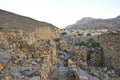 Image of ruins on Jebel Akhdar Royalty Free Stock Photo
