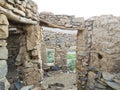 Image of ruins on Jebel Akhdar Royalty Free Stock Photo
