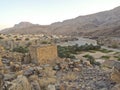 Image of ruins on Jebel Akhdar Royalty Free Stock Photo
