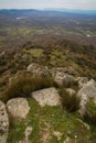 Ruins in Trevejo in Caceres, Estremadura in Spain Royalty Free Stock Photo