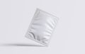 Sachet white color and realistic texture with a look good wrap Royalty Free Stock Photo