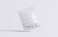 Sachet white color and realistic texture with a look good wrap Royalty Free Stock Photo