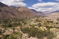 Image of the Sacred Valley, Cusco. One of the most important valley in Peru. Royalty Free Stock Photo