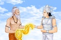 Sage Durvasa and Lord Indra