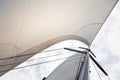 Sailing boat sails background Royalty Free Stock Photo