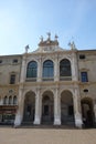 Saint Vincenzo church in Piazza dei Signori in Vicenza town