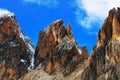 Image of Sassolungo Group, South Tirol, Dolomites Mountains Royalty Free Stock Photo