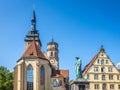 Schiller statue in Stuttgart Germany