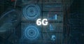 Image of scope scanning with 6g text and data processing over server