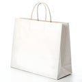 Shopping bag isolated on white background Royalty Free Stock Photo