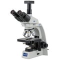 Advanced laboratory microscope with multiple lens options and illumination system Royalty Free Stock Photo
