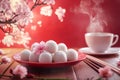 Delicious Tang Yuan Dessert Presentation