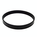 Black Rubber O Ring Seal Gasket Circular Industrial Component Transparent Background Royalty Free Stock Photo
