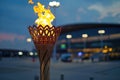 Fiery at the Olympic Torch Relay