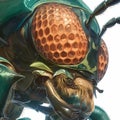 Majestic Beetle - Close-Up Artwork