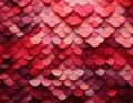 Red Scale Pattern Royalty Free Stock Photo