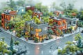 Isometric Networking in 3D Rendering