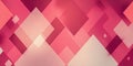 Abstract Geometric Pattern in Vibrant Pink and Beige Tones Royalty Free Stock Photo