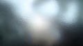 Frosted glass texture with blurred light, creates a soft, diffused and ethereal effect Royalty Free Stock Photo