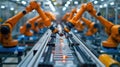 High-Tech Robotics: Automated Arms Assembling Electronics Components