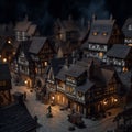 Miniature Magic in a Medieval Town