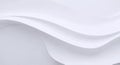Abstract wave design with soft gradient shades of white and light gray Royalty Free Stock Photo