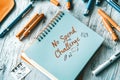 Embrace Financial Wisdom with Notebook and Pen for Smart Saving and Budgeting Goals