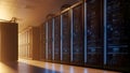 Server Room Data Center Network, Hosting, and Technology Royalty Free Stock Photo