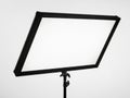 Modern led light panel on adjustable stand Royalty Free Stock Photo
