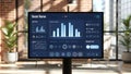 Smart Home Dashboard: Real-Time Analytics for Modern Living Royalty Free Stock Photo
