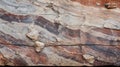 Stunning Natural Stone Texture Mirroring Sedimentary Rock Layers